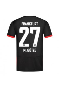 Eintracht Frankfurt Mario Gotze #27 Voetbaltruitje Uit tenue 2024-25 Korte Mouw